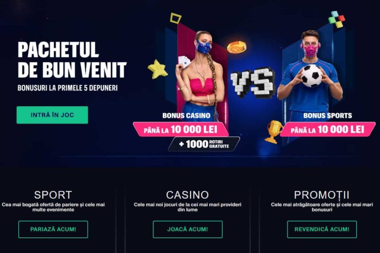 Favbet: Bonus 10.000 RON + 300 Rotiri Gratuite Fără Depunere