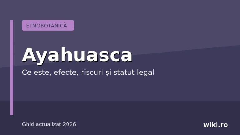 Ayahuasca — plantă etnobotanică