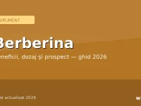 Berberina — capsule supliment