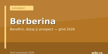 Berberina — capsule supliment