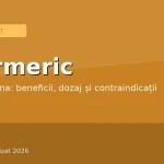 Turmeric și curcumina — supliment