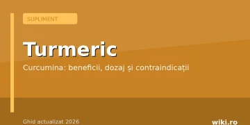 Turmeric și curcumina — supliment
