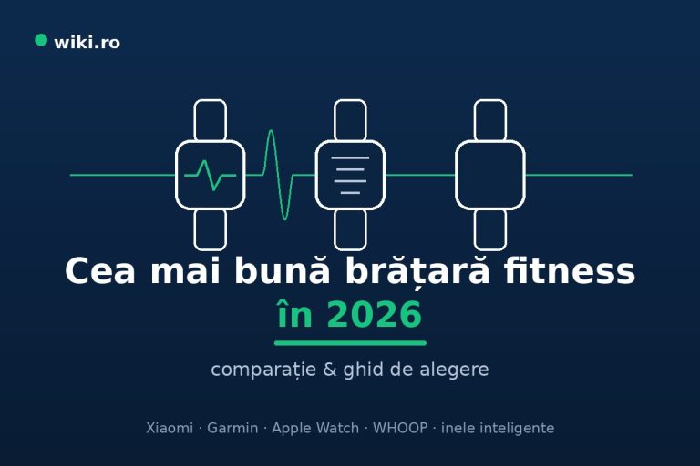 brățară fitness pentru sport și monitorizare sănătate