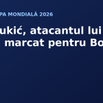 Jovo Lukić, atacantul lui U Cluj, la Cupa Mondială 2026 cu Bosnia