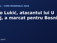 Jovo Lukić, atacantul lui U Cluj, la Cupa Mondială 2026 cu Bosnia