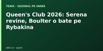 Queen's Club 2026, turneul de tenis pe iarbă de la Londra