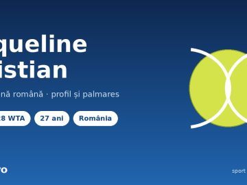 Jaqueline Cristian - tenismena romana, clasament WTA si palmares