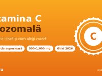 Vitamina C lipozomala - absorbtie superioara, doza recomandata si cum alegi